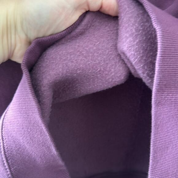 Zara Bright Purple Crewneck Bee Embroidered | Size 13-14 Girls Oversized - Picture 5 of 7